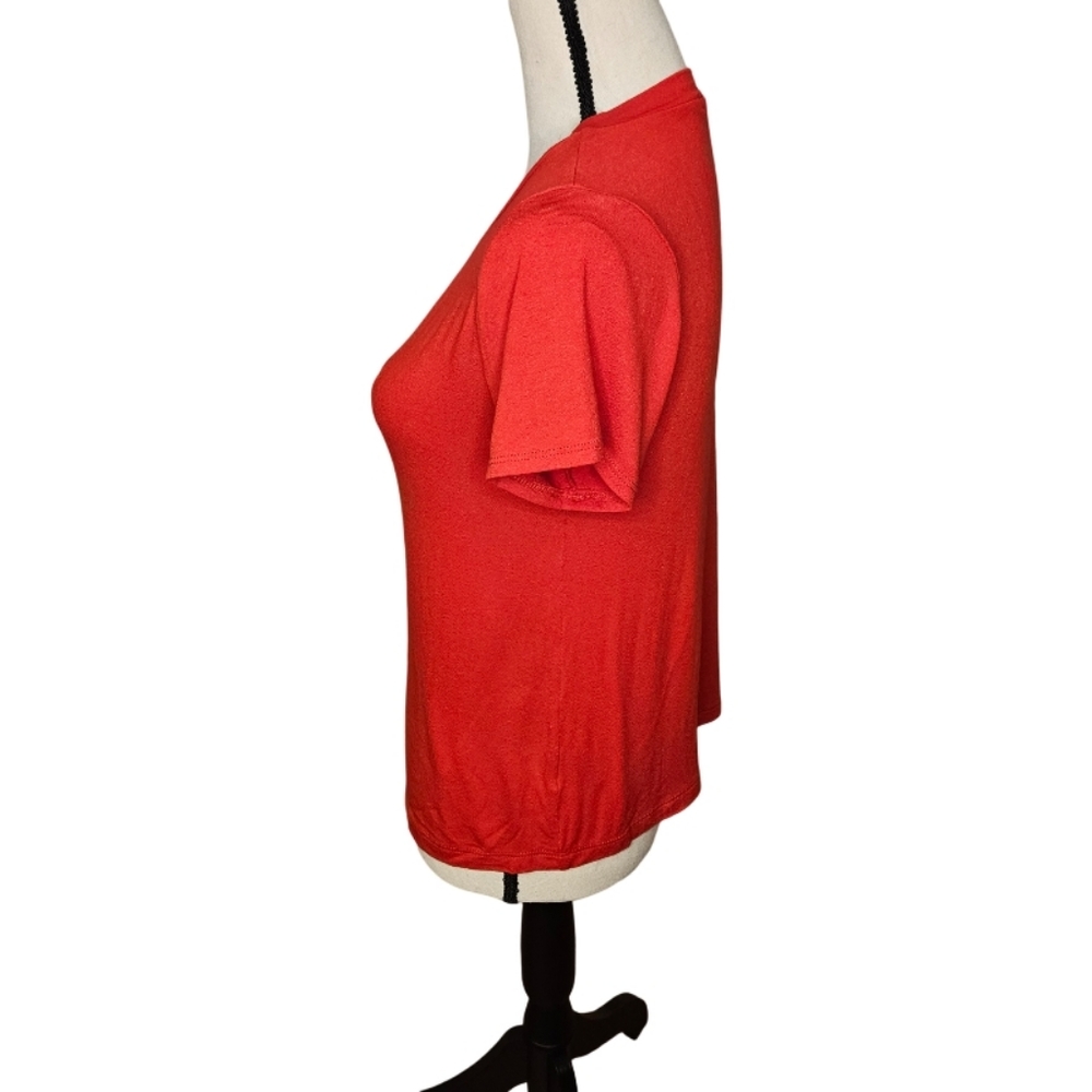 Red by BKE Low Cut Red Top - Picture 6 of 11